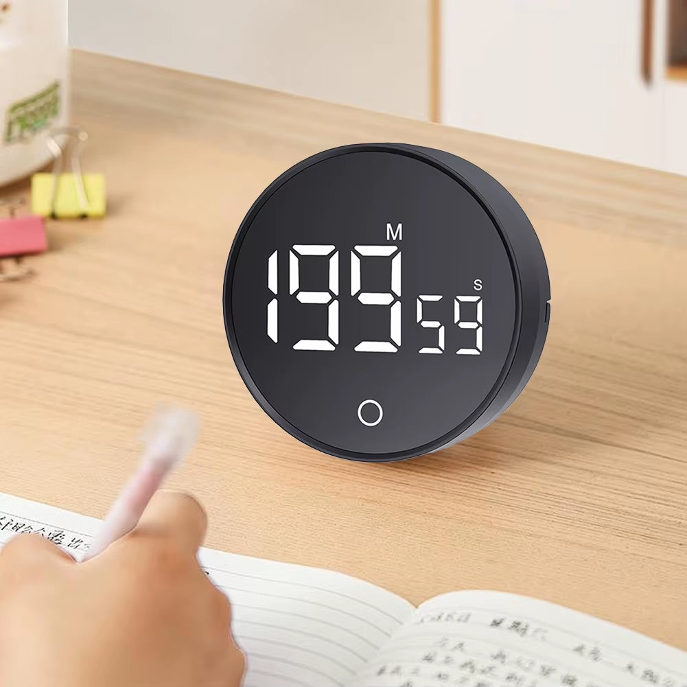 Magnetic Countdown Alarm Clock Kitchen Timer Manual Digital Timer Stand Desk Clock Cooking Timer Shower Study Stopwatch
