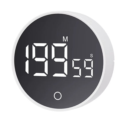 Magnetic Countdown Alarm Clock Kitchen Timer Manual Digital Timer Stand Desk Clock Cooking Timer Shower Study Stopwatch