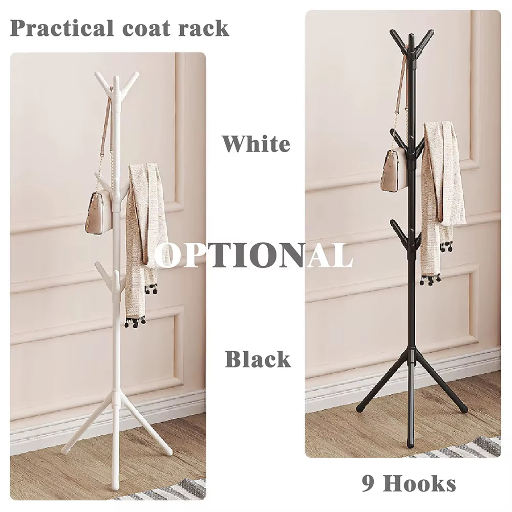 Easy to Assemble Floor Standing Irregular Hangers, Office Wrought Iron Hangers, Bedroom Vertical Hangers, Creative Lobby Hangers